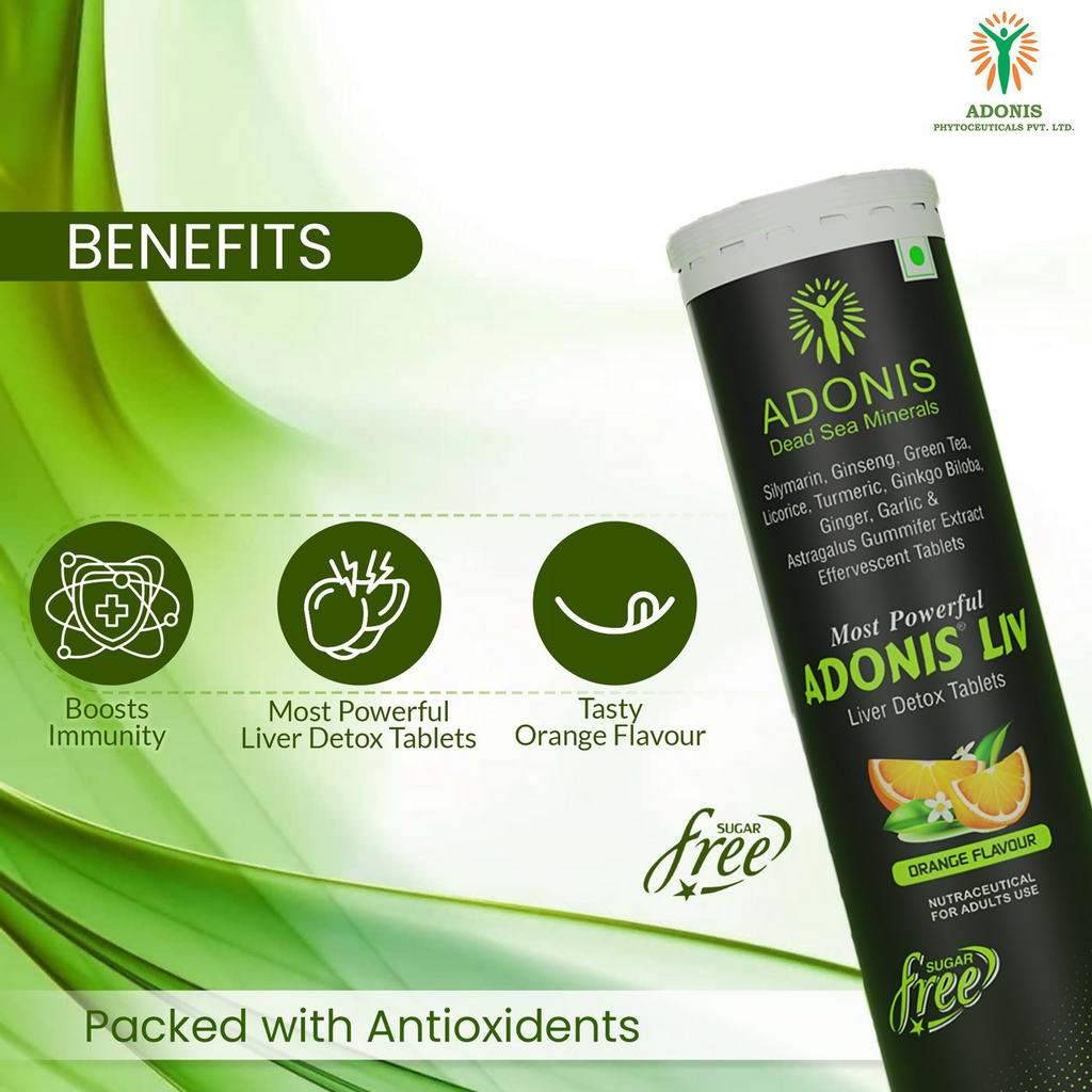 Adonis Liv Liver Detox Tablets - Distacart