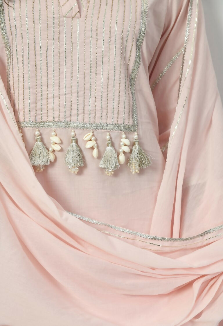 Joban Fashion Cream Cotton Kurta Set