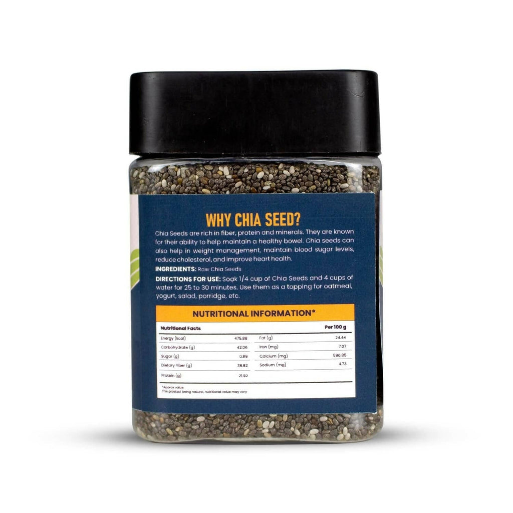 Upaveda Raw Chia Seeds - Distacart
