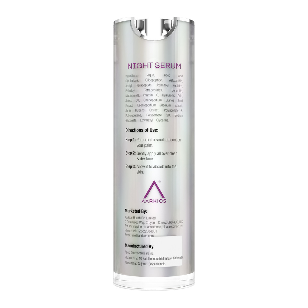 Flawless Finesse By HealthAid Night Serum
