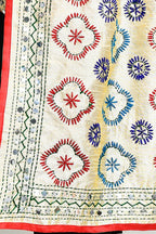 Joban Fashion Multi Color Cotton Embroidery Work Phulkari Dupatta