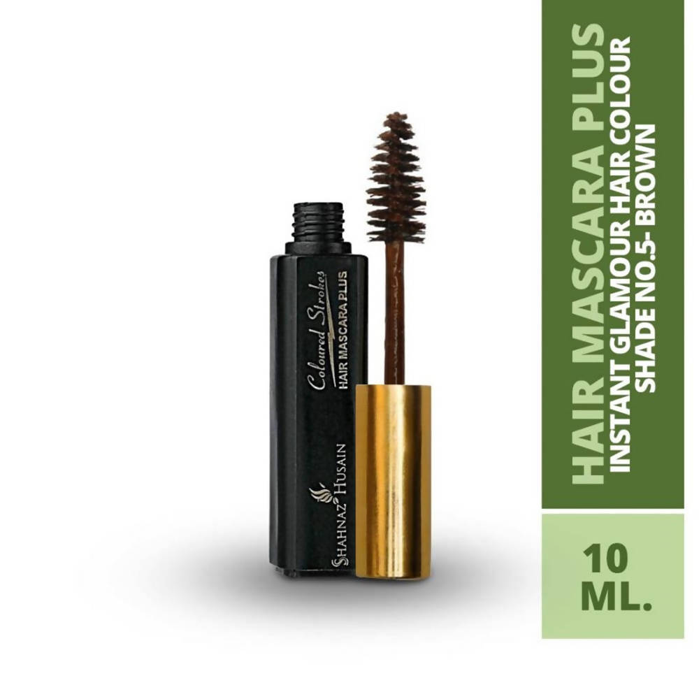 Shahnaz Husain Hair Mascara Plus Shade No.5 - Brown