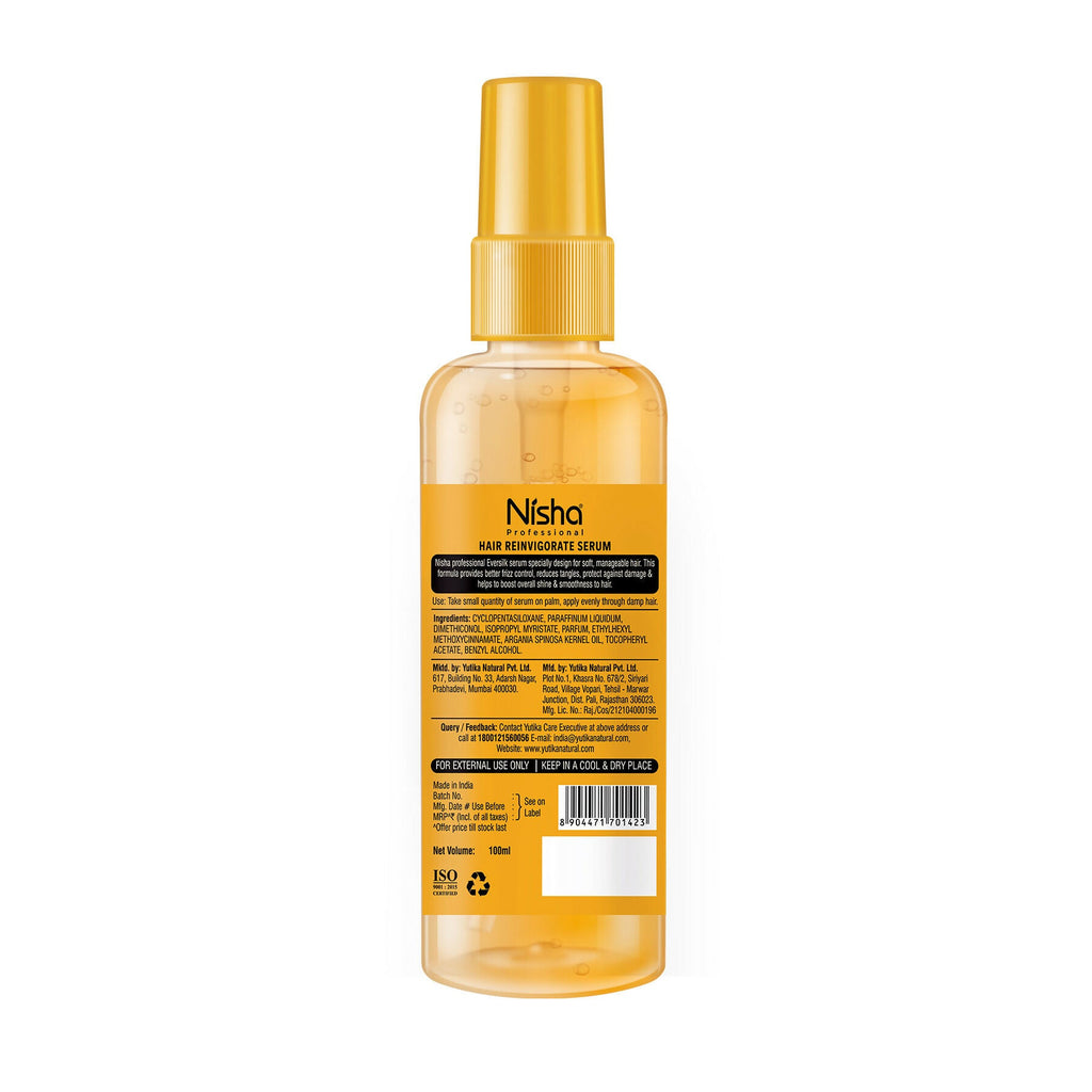 Nisha Hair Serum Eversilk Argan Oil Serum - Distacart