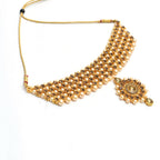 Mominos Fashion Johar Kamal Gold-Plated Brass Finish Kundan/Stone Choker For Women (Golden) - Distacart