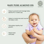 Buddha Natural Baby Almond Oil Extra Virgin Wood Pressed - Distacart