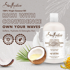 Shea Moisture 100% Virgin Coconut Oil Daily Hydration Shampoo - Conditioner Combo