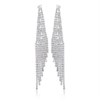 Trendoo Jewelry Silver Diamonds Drops