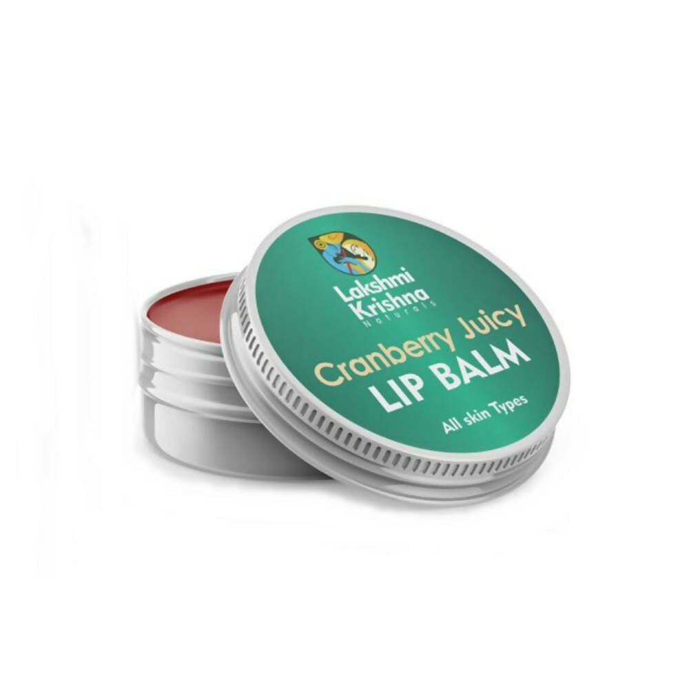 Lakshmi Krishna Naturals Cranberry Juicy Lip Balm