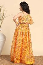 Joban Fashion Girl's Yellow Color Lehenga Choli