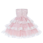 Asmaani Baby Girl's Multi-Coloured Satin A-Line Maxi Full Length Dress (AS-DRESS-22112)
