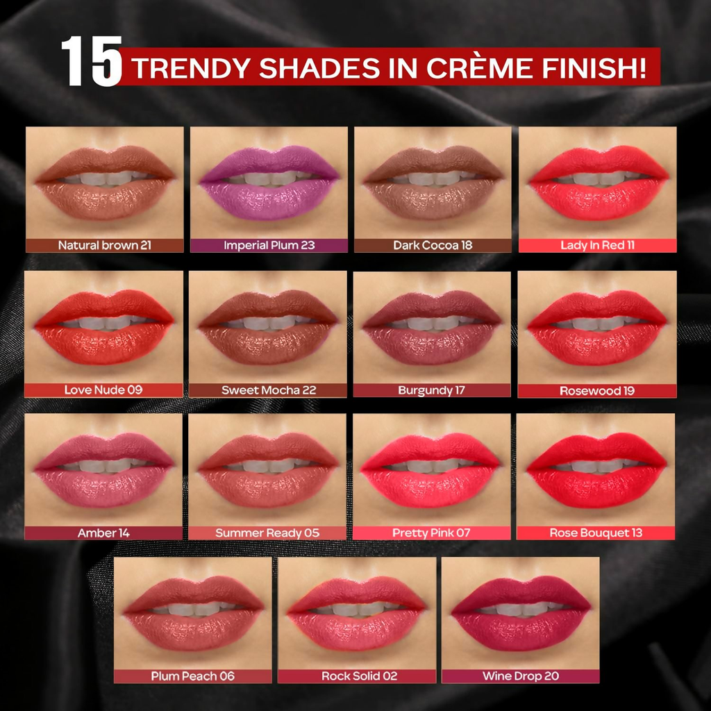 Faces Canada Weightless Creme Lipstick - Plum Peach 06