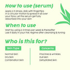 PLIX The Plant Fix 0.6% Retinol Face Serum and 1.20% Retinol Night Cream with Bakuchi Oil