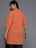 Ahalyaa Women's Traditional wear Tunic - Orange