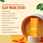 Matra Vitamin C Face Mask Stick Infused With Niacinamide For Anti-Aging, Skin Brightening & Anti-Acne