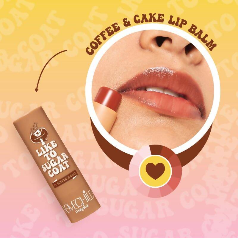 LoveChild By Masaba Gupta Lip Balm - I Like To Sugar Coat Coffee Cake - Distacart