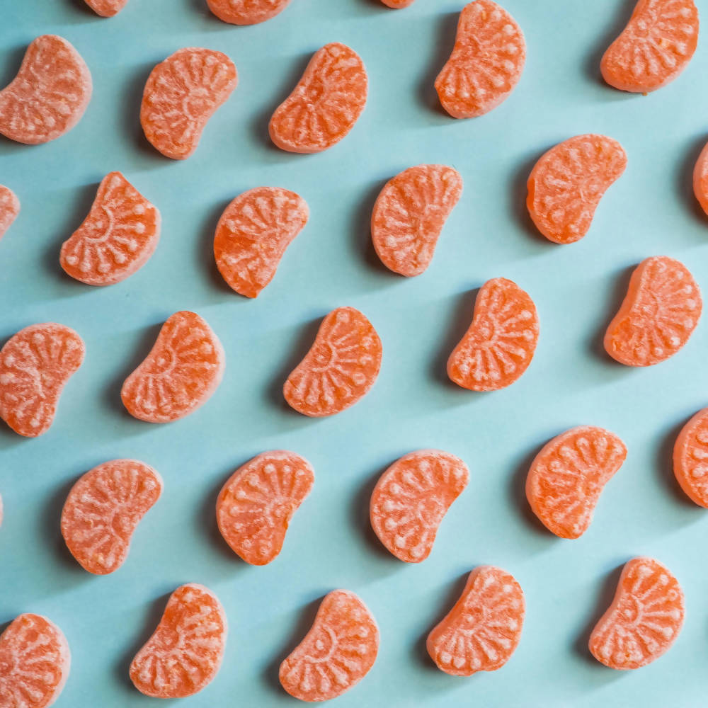 The State Plate Orange Candy