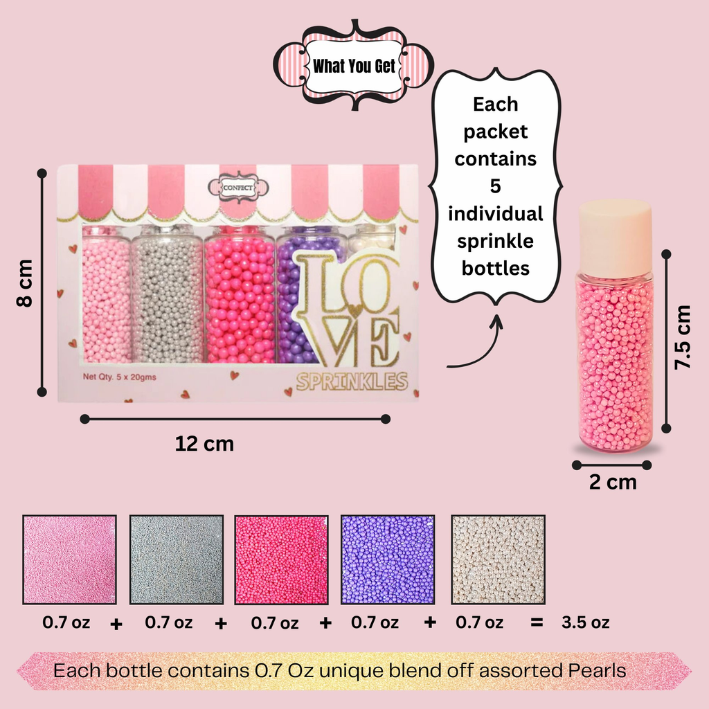 disco ball sprinkles db multipack 1 100 gms