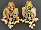Multicolor AD Designer Earrings - Distacart