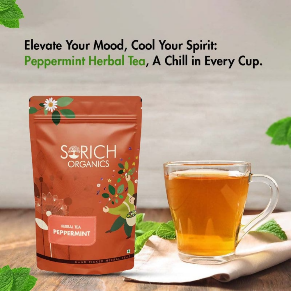 Sorich Organics Peppermint Herbal Tea - Distacart