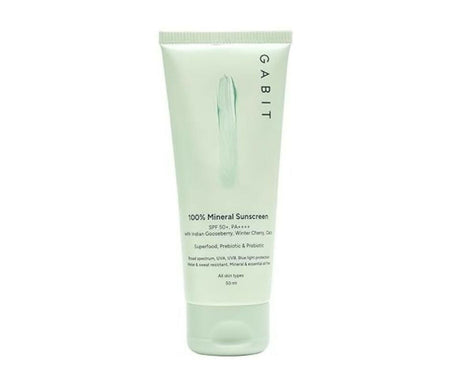 Gabit 100% Mineral Sunscreen SPF 50 PA++++