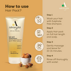 Aaranyaa Hair Pack With Argan Oil For Dry & Frizzy Hair | Deep Conditioning And Hair Fall Control
