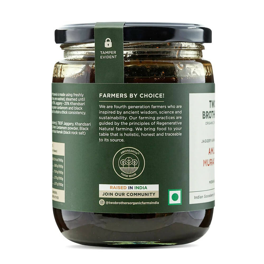 Two Brothers Organic Farms Amla Murabba - Distacart