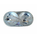 Silver Tray with Cups and Spoons - Distacart