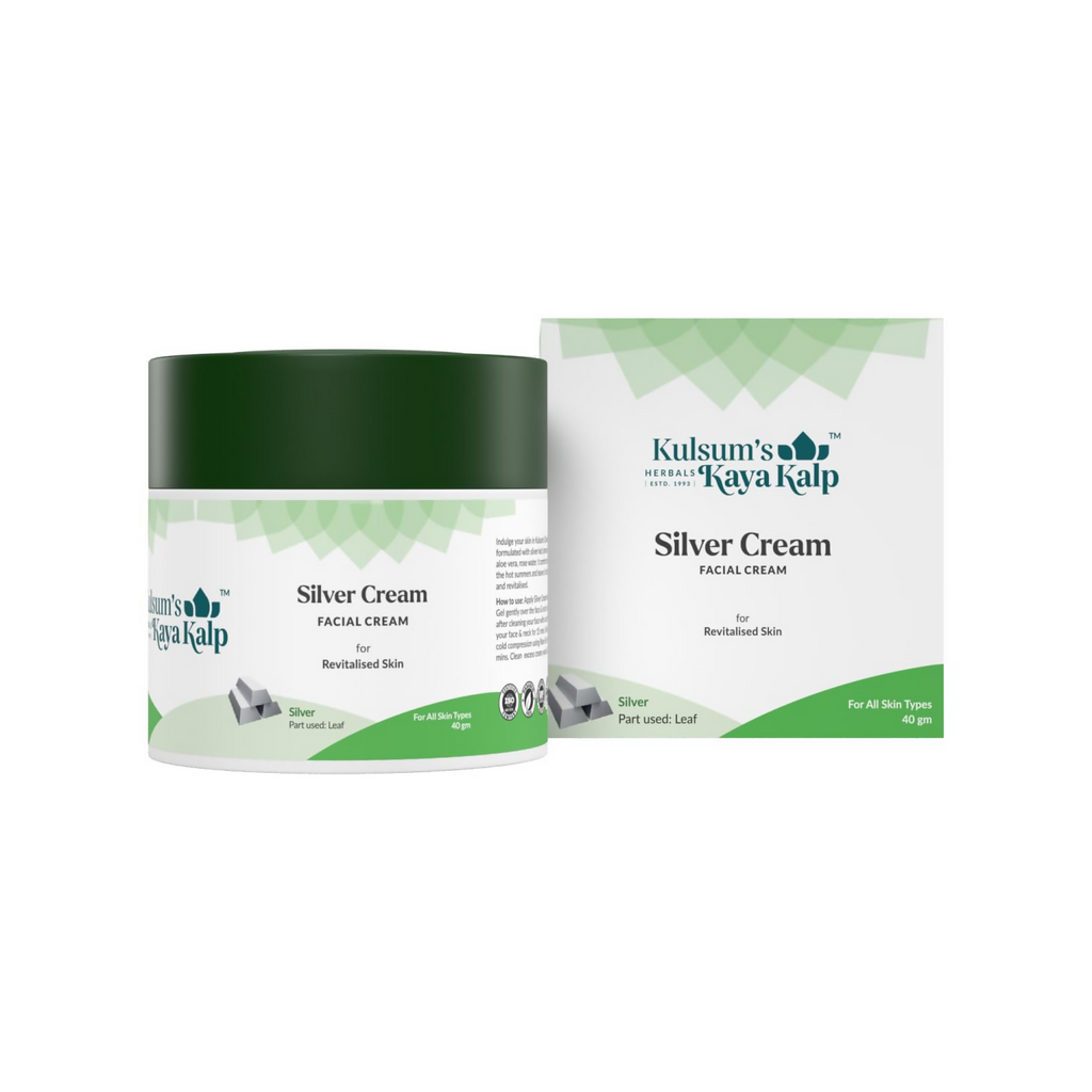 Kulsum's Kaya Kalp Silver Cream For Revitalised Skin