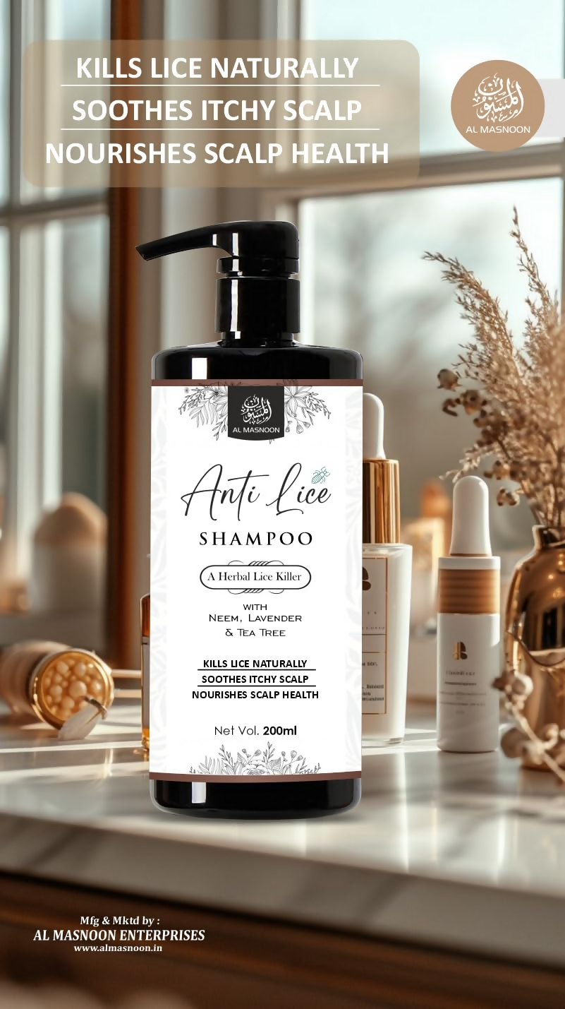 Al Masnoon Anti-Lice Hair Oil & Shampoo - Distacart