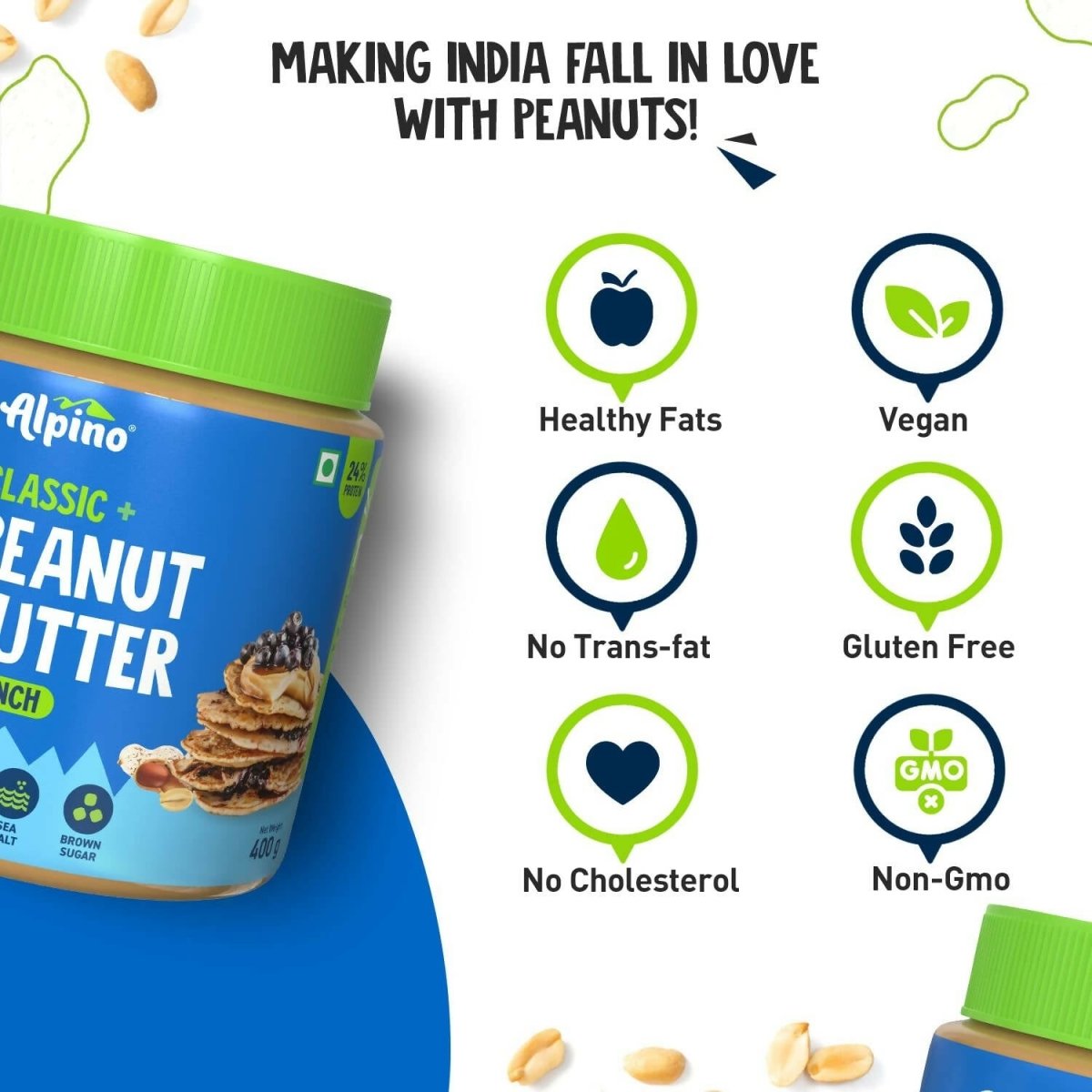 Alpino Classic Peanut Butter Crunch - Distacart