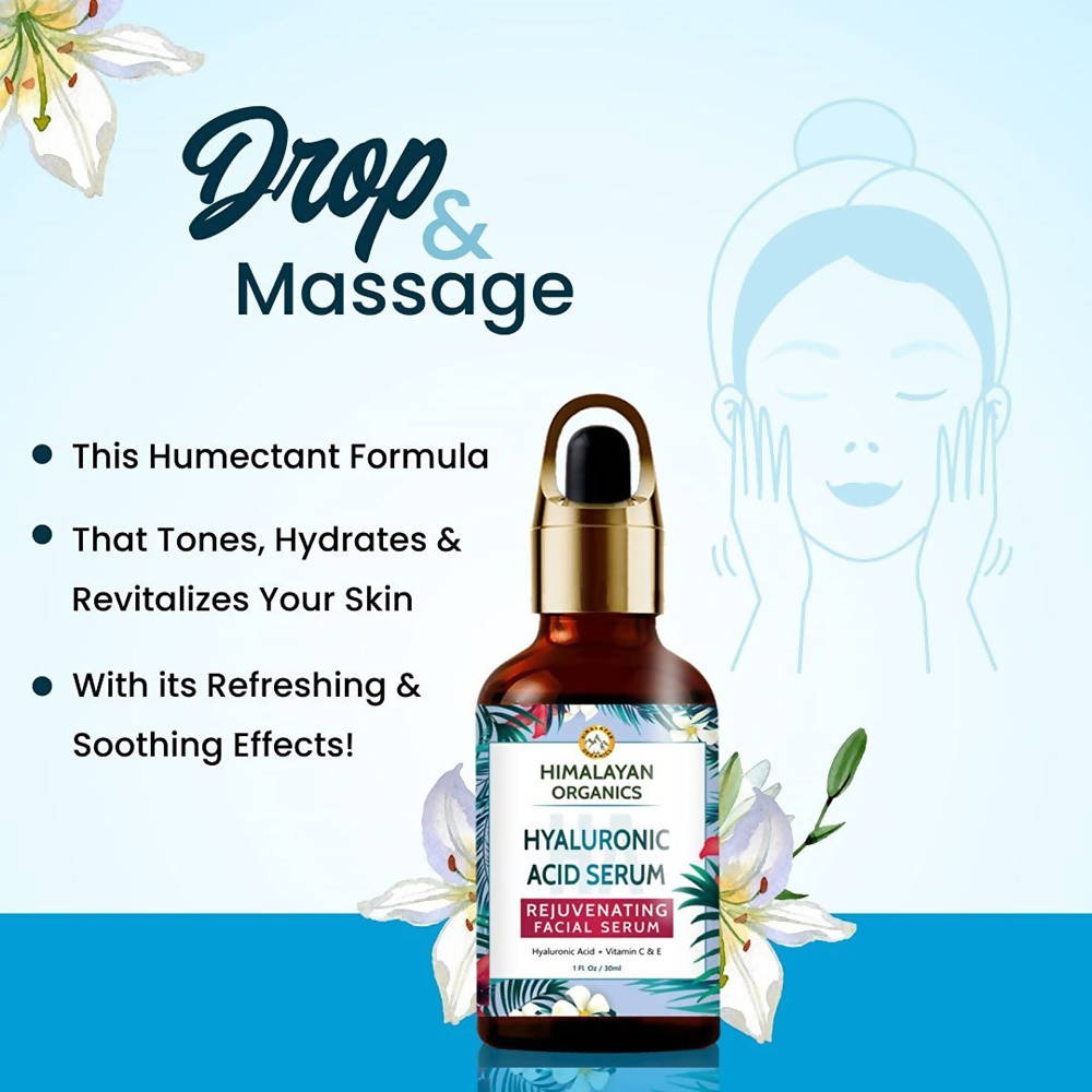 Himalayan Organics Hyaluronic Acid Serum Professional Facial Serum