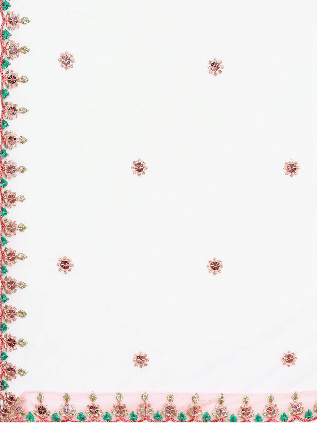 House of Panchhi Peach Net Sequinse Work Lehenga & Blouse, Dupatta