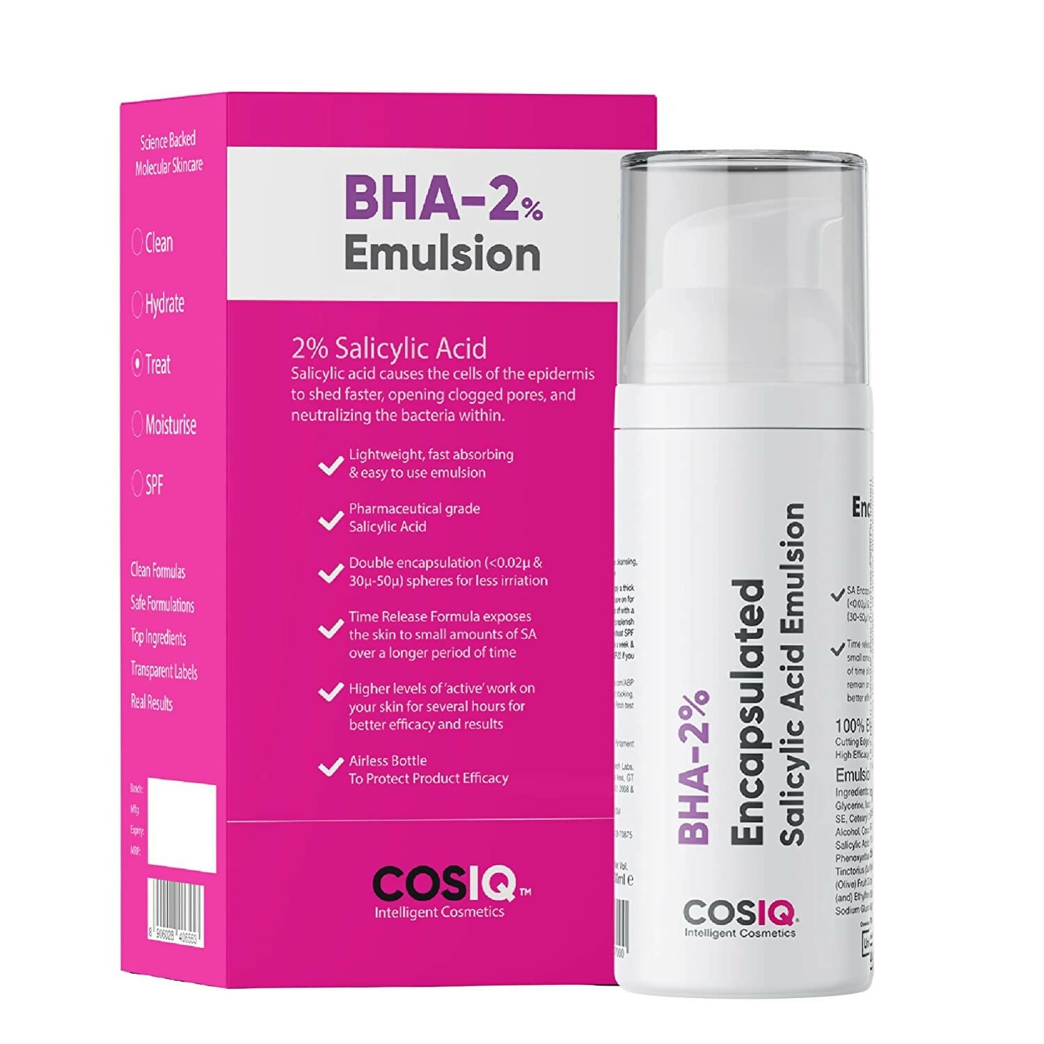 Cos-IQ BHA-2% Encapsulated Salicylic Acid Emulsion