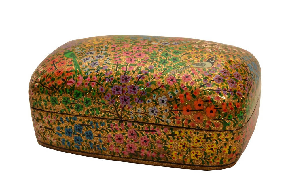 Nizalia Assorted Multicolour Chinar Oval Box - Limited Time Offer