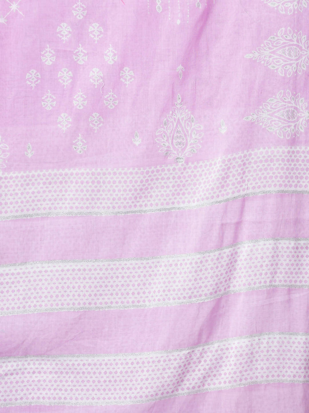 Myshka Cotton Printed 3/4 Sleeve Round Pink Women Kurta set - Distacart