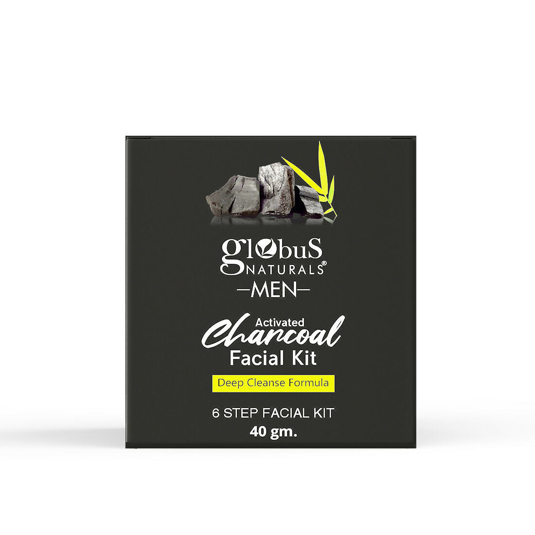 Globus Naturals Anti-Pollution Charcoal Men 6 Step Facial Kit - Distacart