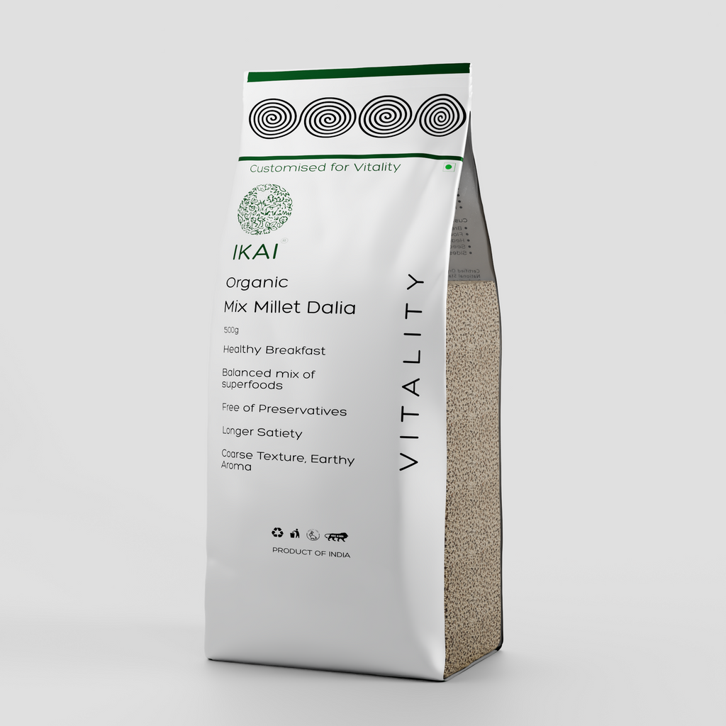 4 - Organic Mix Millet Dalia - 500 gm