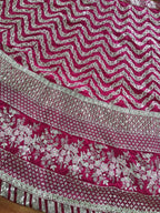 Jyoti Fashion Mesmerizing Red Silk Sequins with Zari Thread & Coding Dori Embroidery work Lehenga Choli with Dupatta