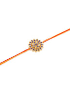 Designer kundan Rakhi - Ruby Raang - Distacart