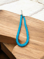 Inhanns Noor-E-Jalwa – Handmade Crystal Bead Necklace -Adjustable - Sky Blue Only Necklace