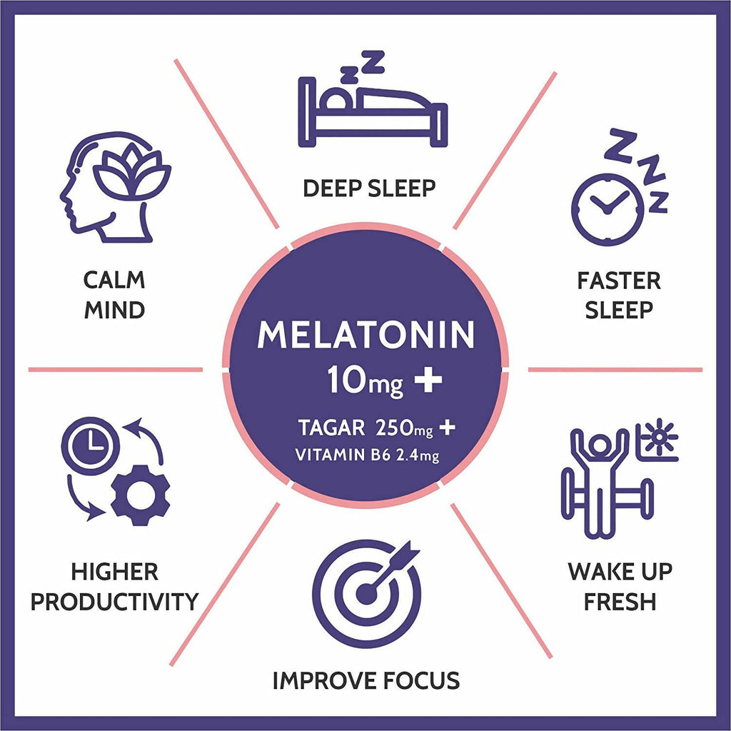 Carbamide Forte Melatonin with Tagar Tablets - Distacart