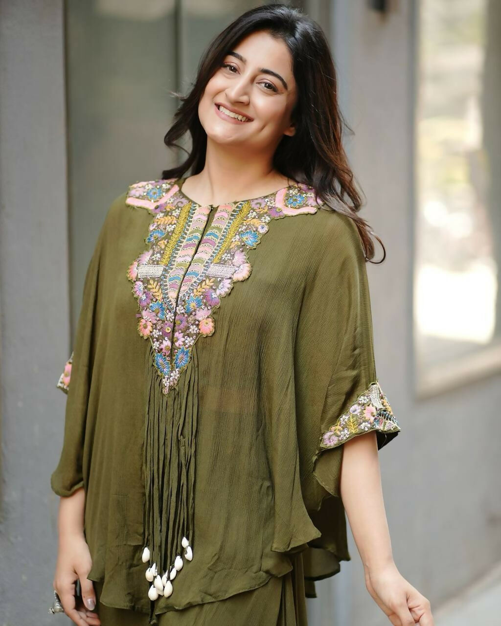 Joban Fashion Green Kurta Set Chinon Embroidery Sequence Work - Distacart