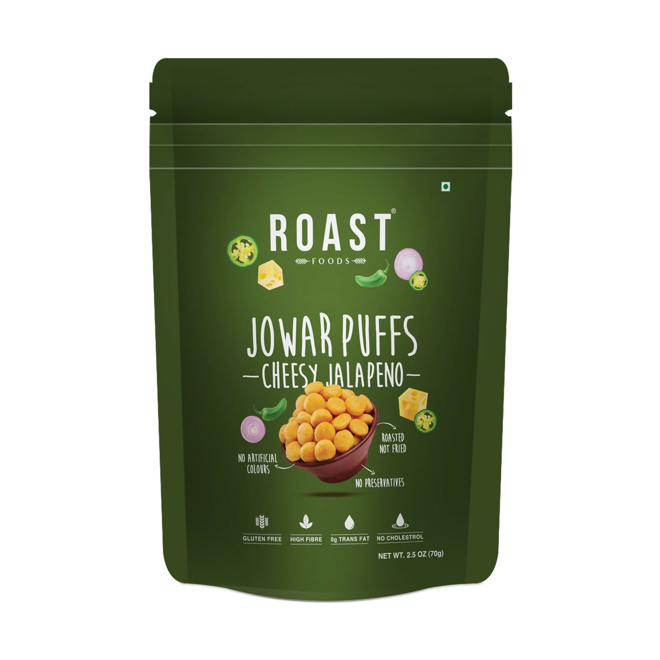 Roast Foods Jowar Puff Cheesy Jalepeno - Distacart