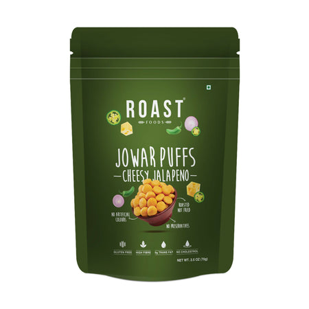 Roast Foods Jowar Puff Cheesy Jalepeno