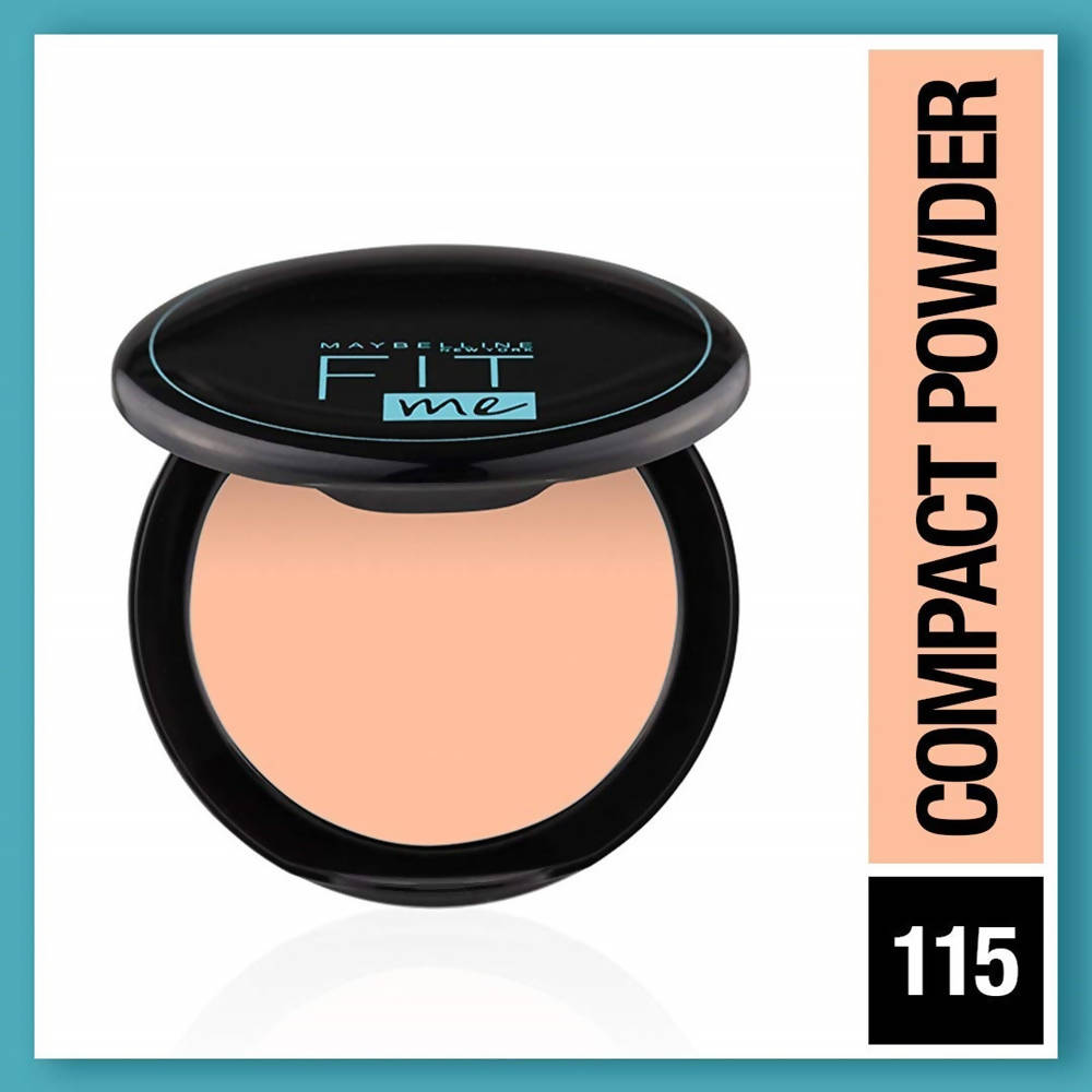 Maybelline New York Fit Me 12Hr Oil Control Compact, 115 Ivory (8 Gm)