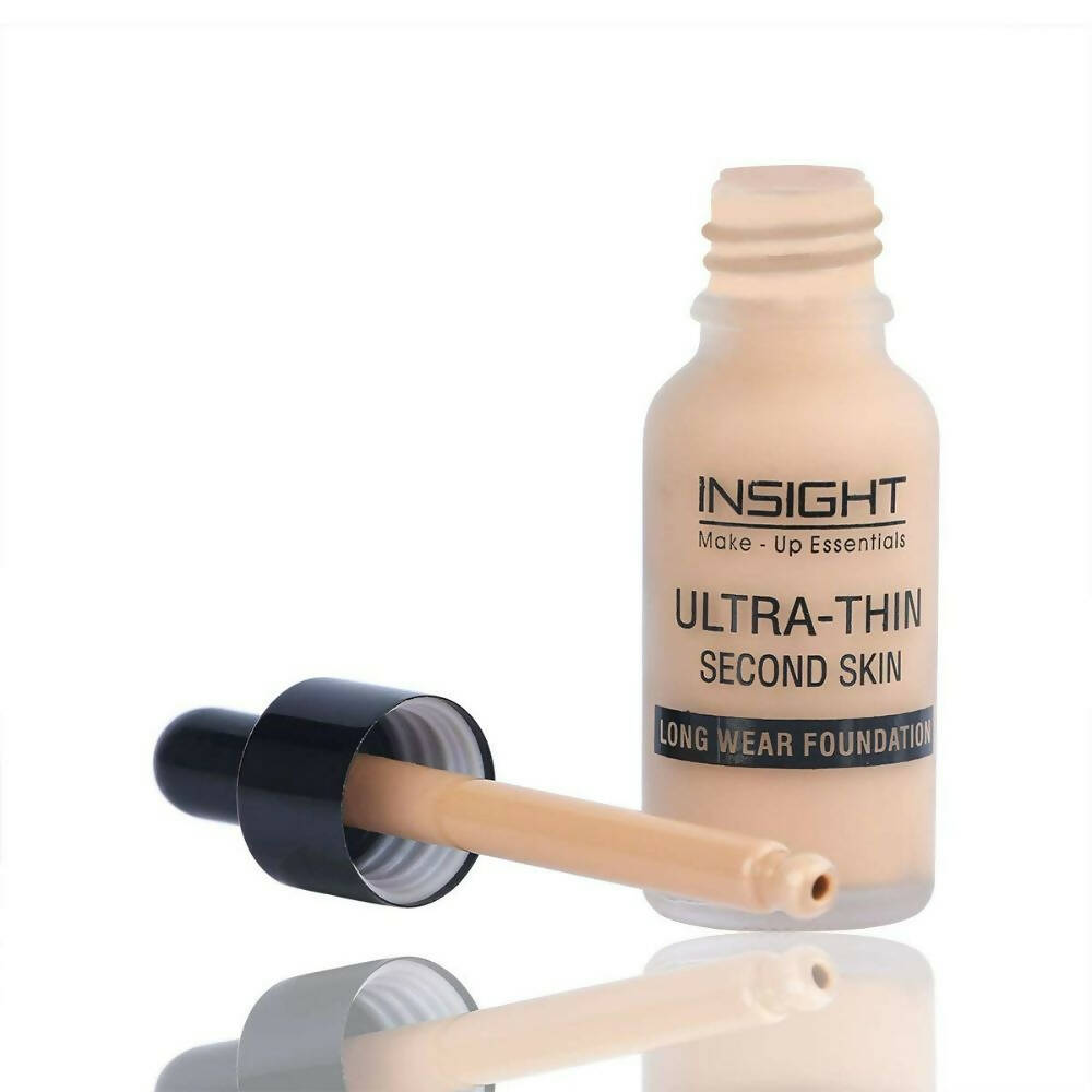 Insight Cosmetics Ultra-Thin Second Skin Long Wear Liquid, Creamnatural Foundation - Golden Honey - Distacart