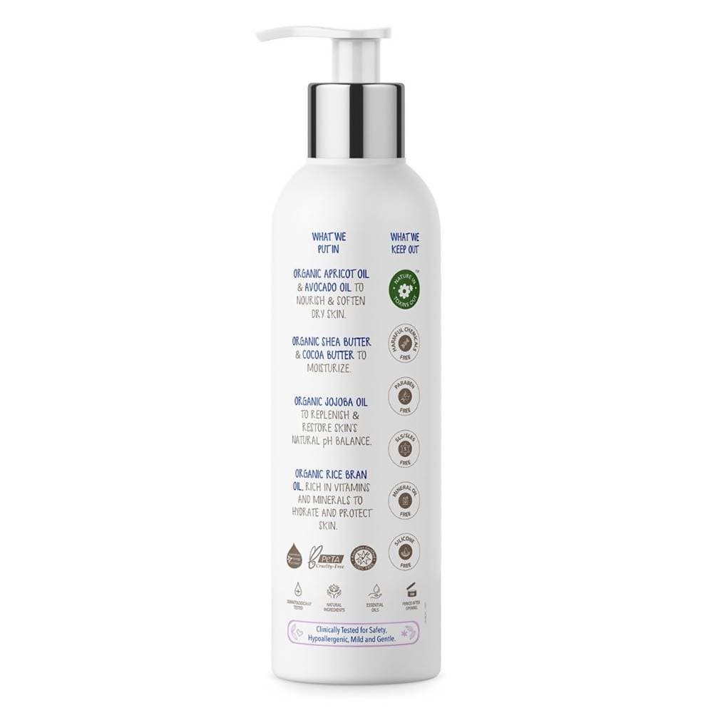 The Moms Co Natural Baby Lotion, Nourishing Shea Butter & Avocado Oil to Deeply Moisturize the Skin