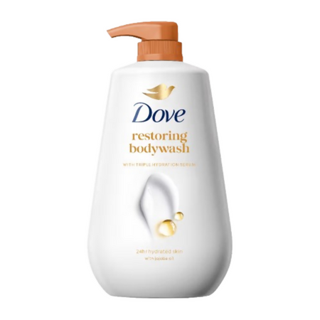 Dove Dryness Care Body Wash With Jojoba Oil