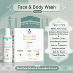 Livort Ihram Kit Hajj & Umrah Face & Body Wash Sunscreen Shampoo & Conditioner
