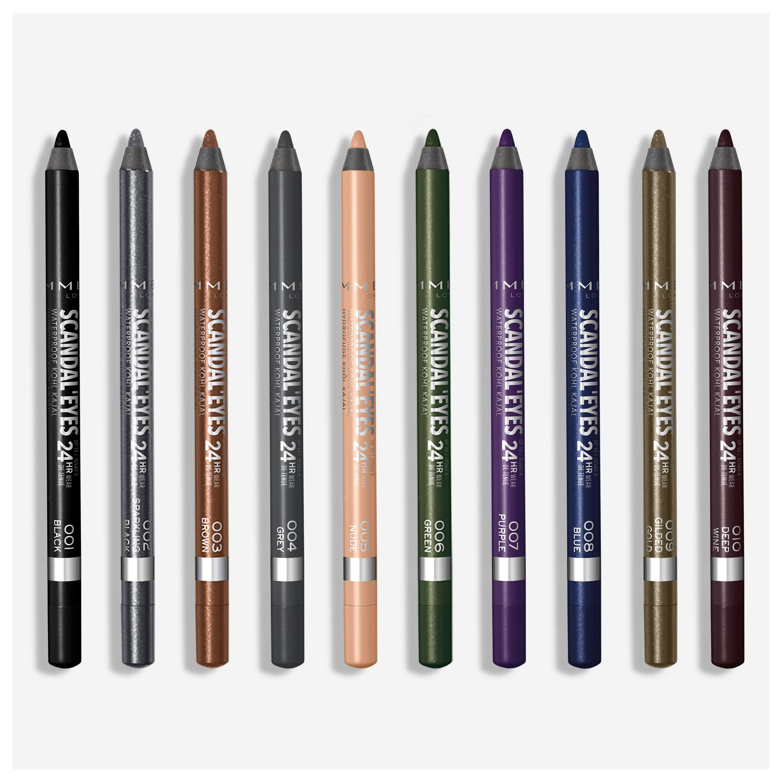 Rimmel London Scandaleyes Waterproof Kohl Kajal Liner - Green
